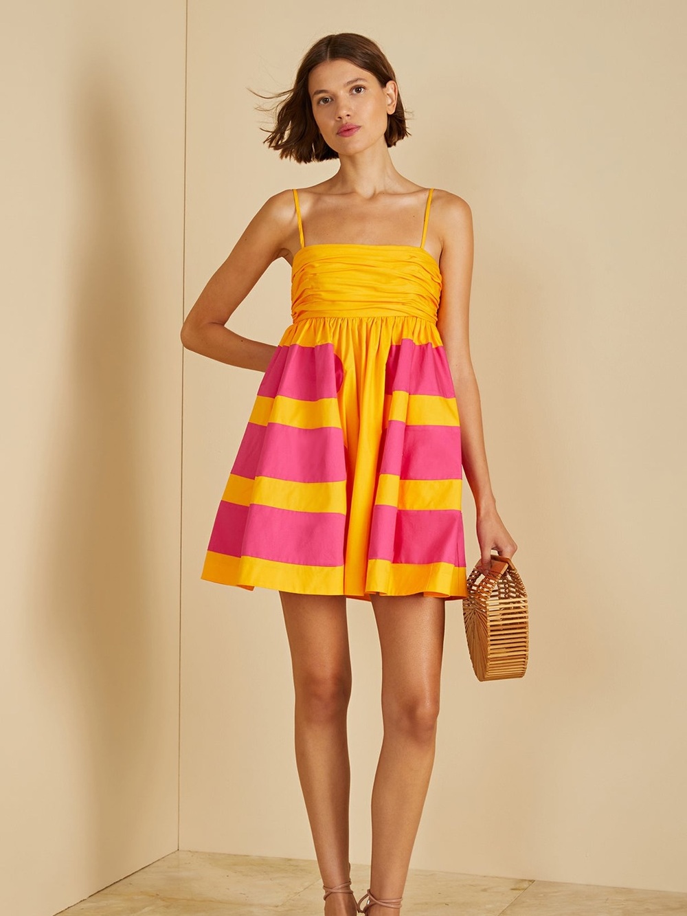 AMUR Aslin Colorblock Dress